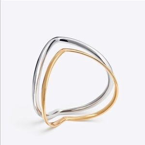 Brand new Tory Burch puzzle bangle